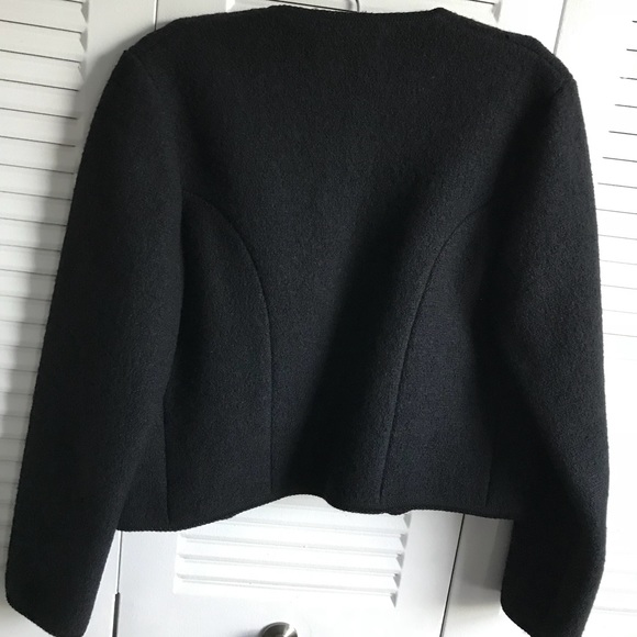 Geiger Black Wool Vintage Jacket - Picture 5 of 7